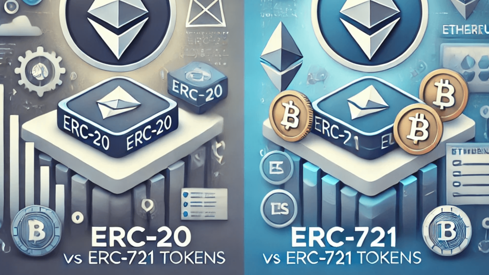 Intro to Blockchain: ERC-20 vs ERC-721 Tokens